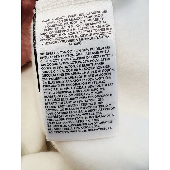 The North Face Womens Box NSE Pullover Hoodie White Dune Size Large - Picture 8 of 8